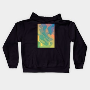 Styx | Fluid acid contemporary design Kids Hoodie